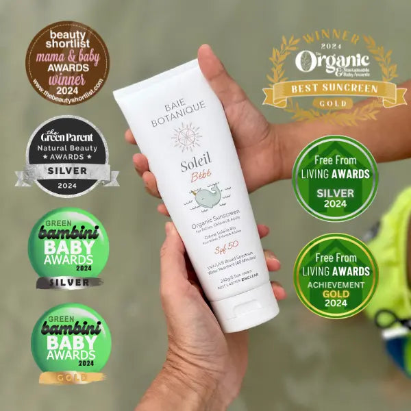 Baie Soleil Baby Sunscreen Sunscreen Baie Botanique™ | Organic and Vegan Skincare 