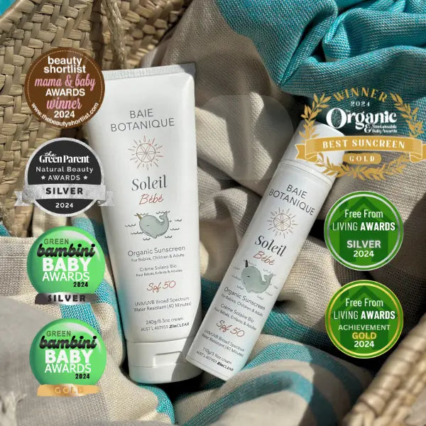 Baie Soleil Baby Sunscreen Sunscreen Baie Botanique™ | Organic and Vegan Skincare 