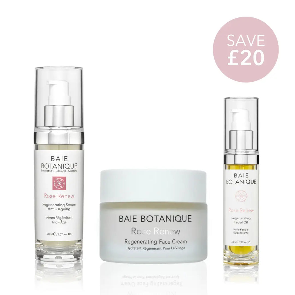 Essential Moisture Bundle Bundle Baie Botanique Serum 50ml + Face Cream 50ml + Facial Oil 15ml