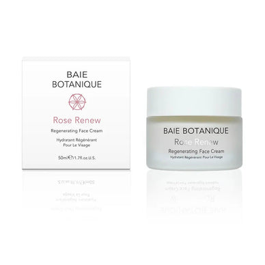 Rose Renew Face Cream Moisturiser Baie Botanique 50ml 