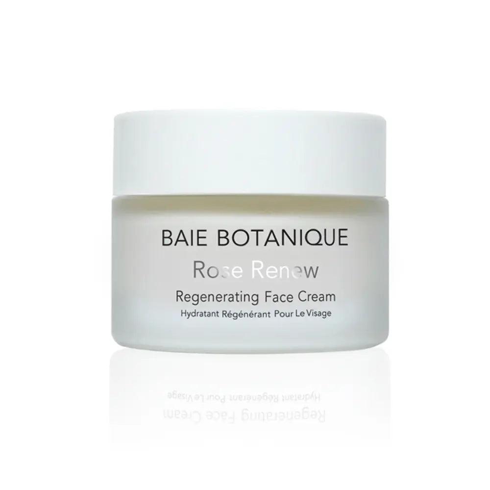 Rose Renew Face Cream Moisturiser Baie Botanique 