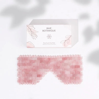 baie botanique rose quartz eye mask